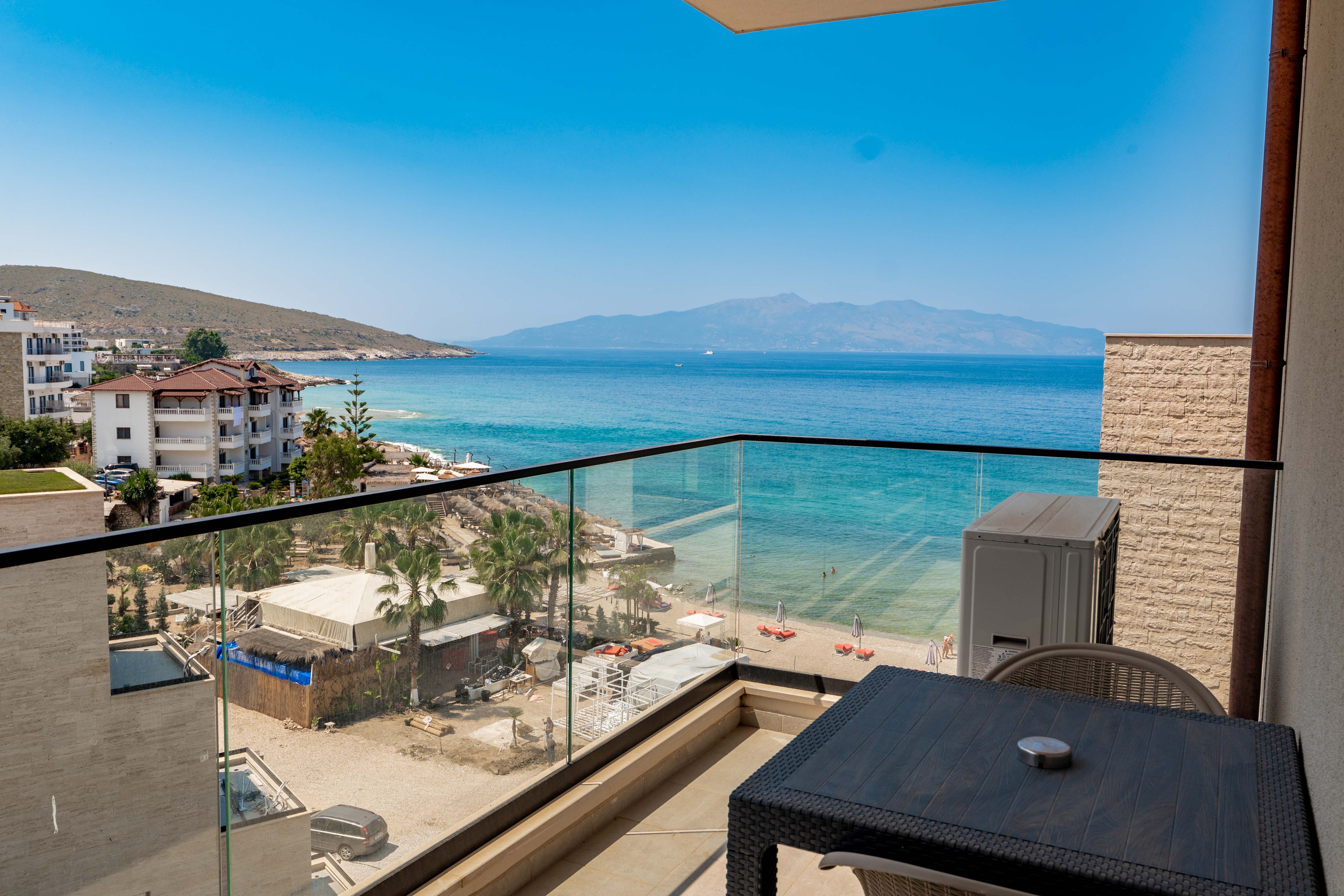 Mango Beach coastline near hotel