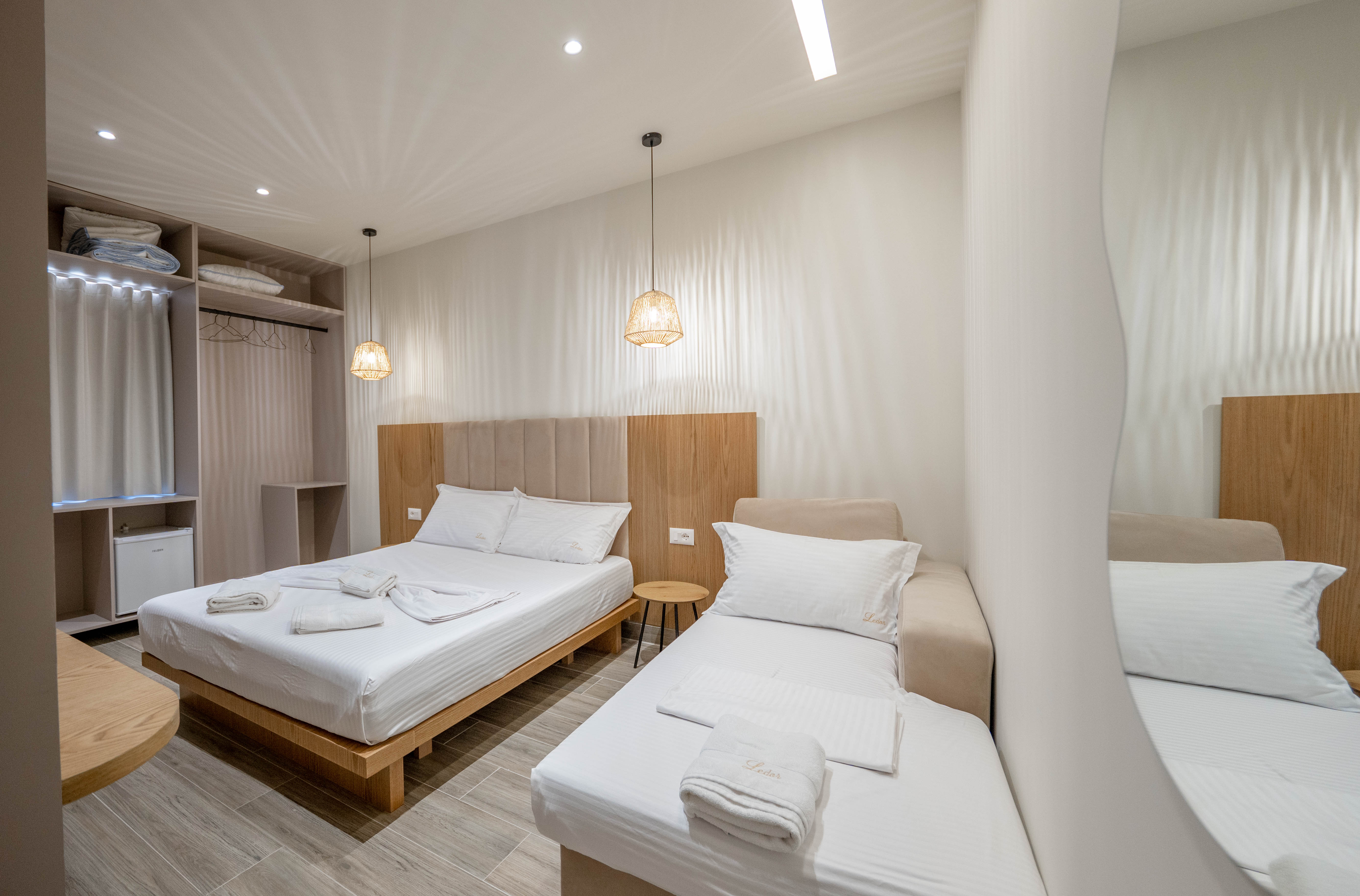 Deluxe double room with sea view at Mirage Bay Deluxe Sarandë