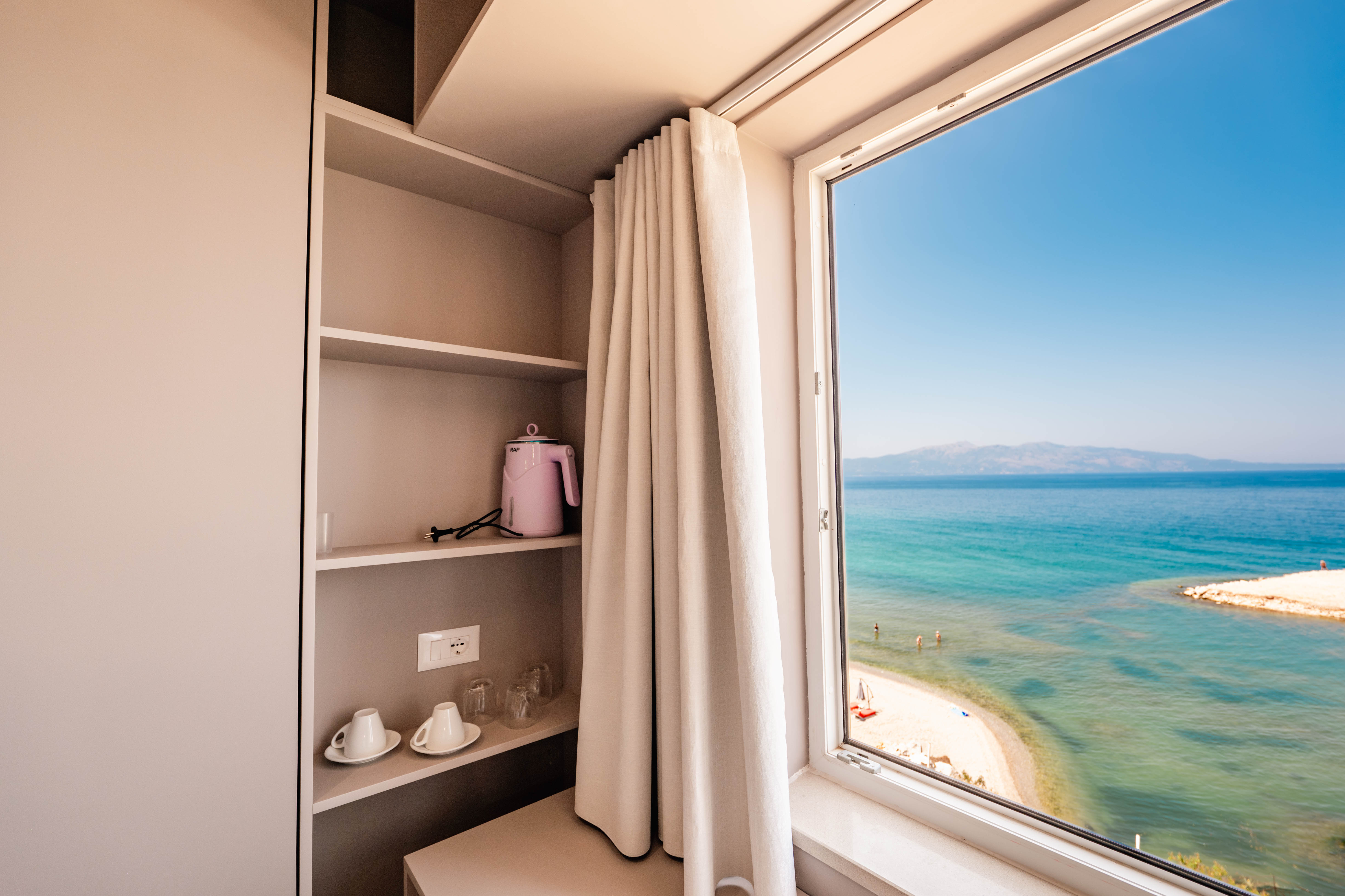 Concierge desk and lobby