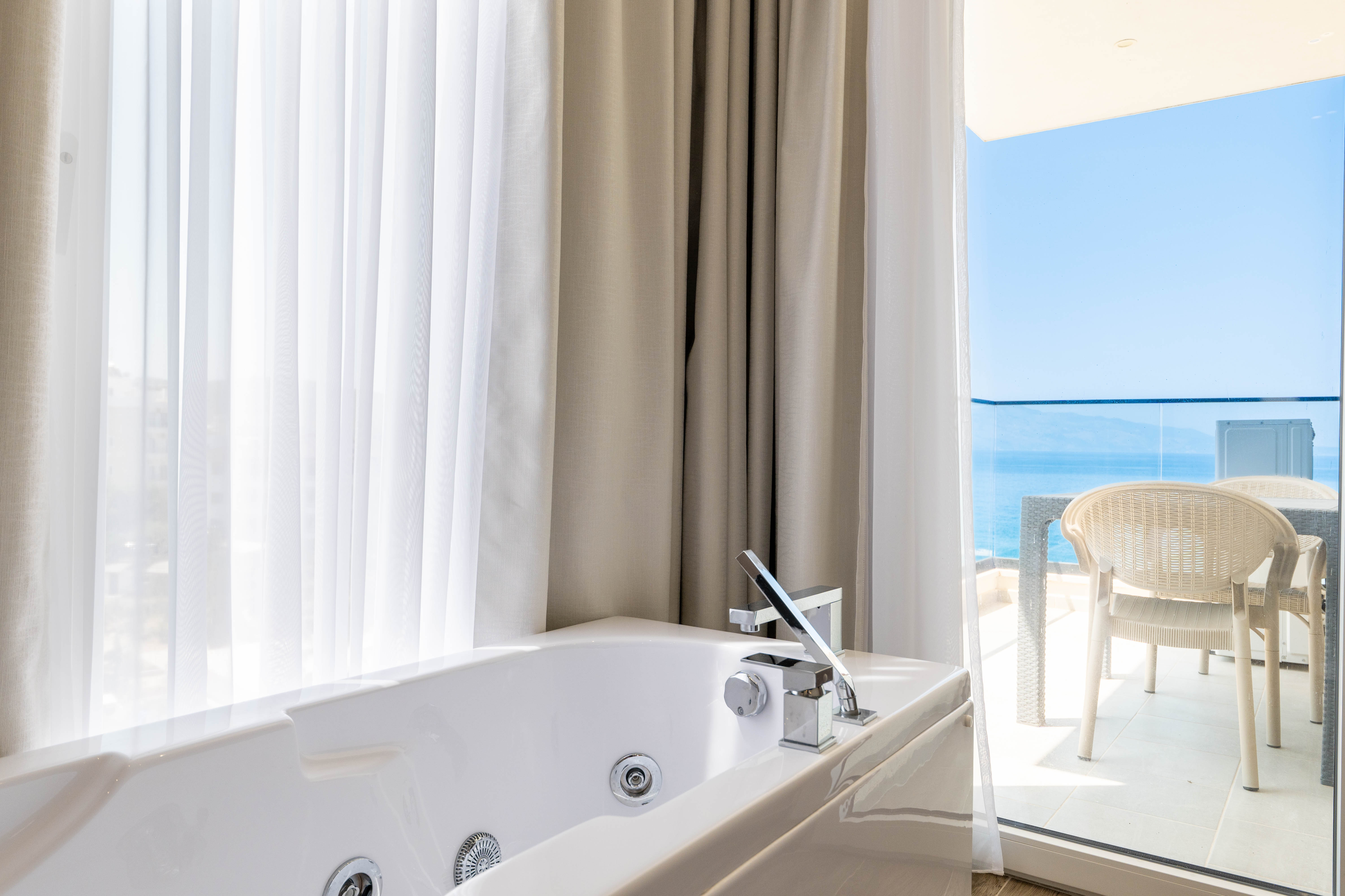 Premium suite with private hot tub